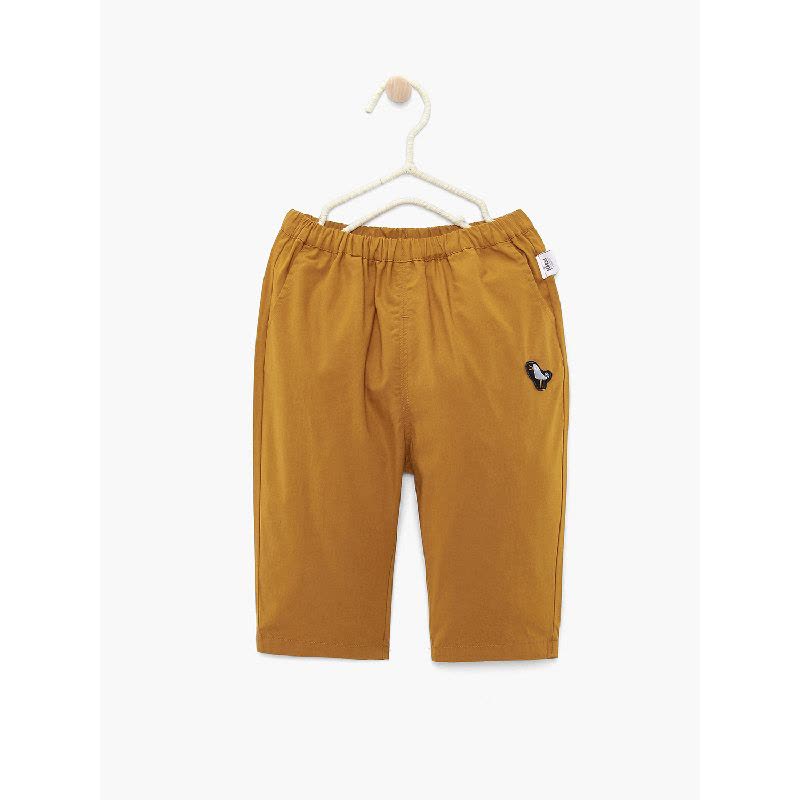 爱居兔童装2018夏季男小童休闲七分裤图片