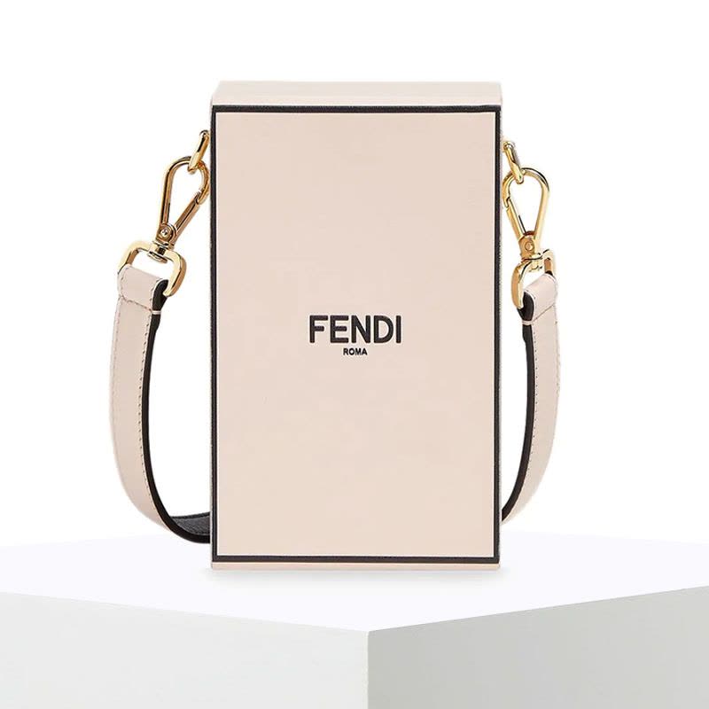 预售 芬迪FENDI VERTICAL BOX 盒子字母logo 女士手提包 8BT339图片