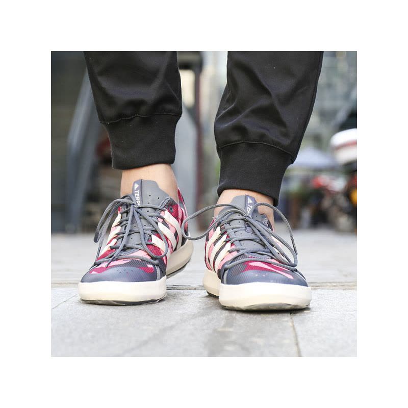 Adidas阿迪达斯男鞋运动户外休闲鞋透气溯溪鞋涉水鞋-BB6105图片