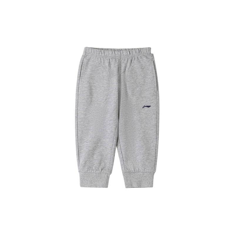 LI-NING KIDS男童3-6岁透气儿童休闲裤七分裤