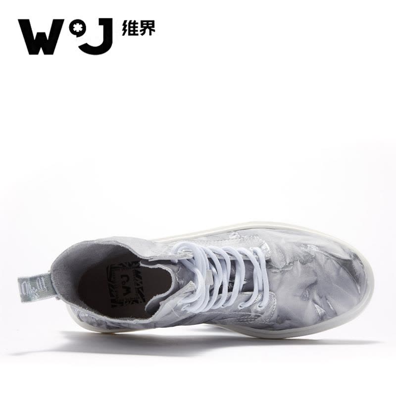 维界男鞋新款韩版真皮时尚潮流马丁靴百搭青年户外个性休闲短靴子图片