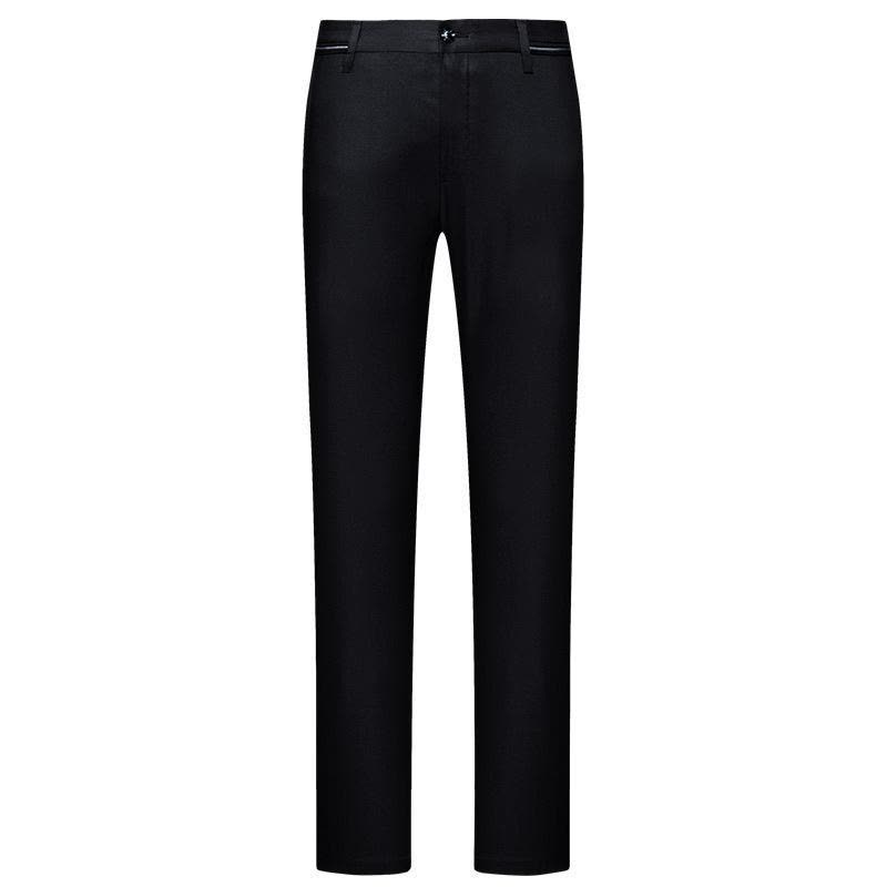 七匹狼休闲裤2019春季男士时尚商务休闲修身微弹长裤子图片