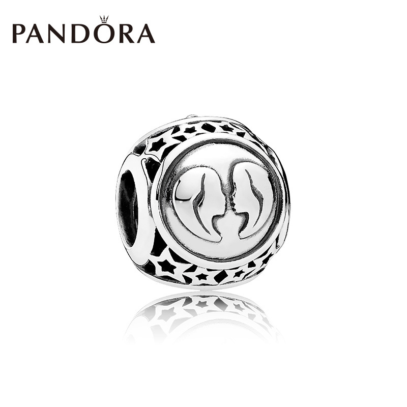 PANDORA/潘多拉 双子星座925银串饰 女士 送恋人 银饰791938