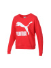 PUMA(彪马)女装 2019春季新款时尚耐磨运动服舒适透气针织卫衣套头衫