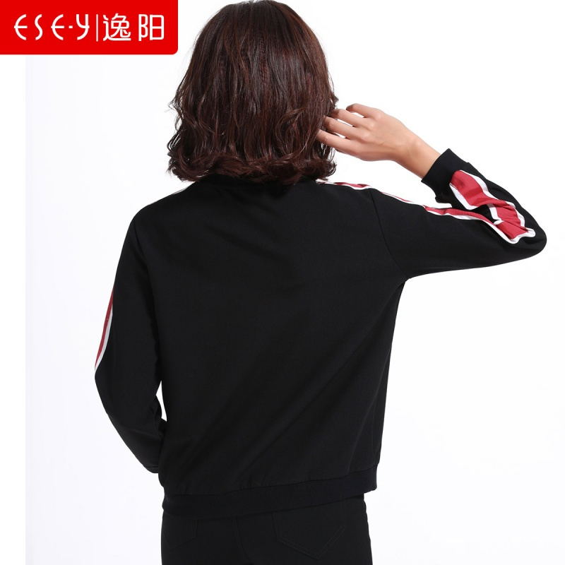 女装2018秋季新款长袖圆领T恤宽松卫衣女