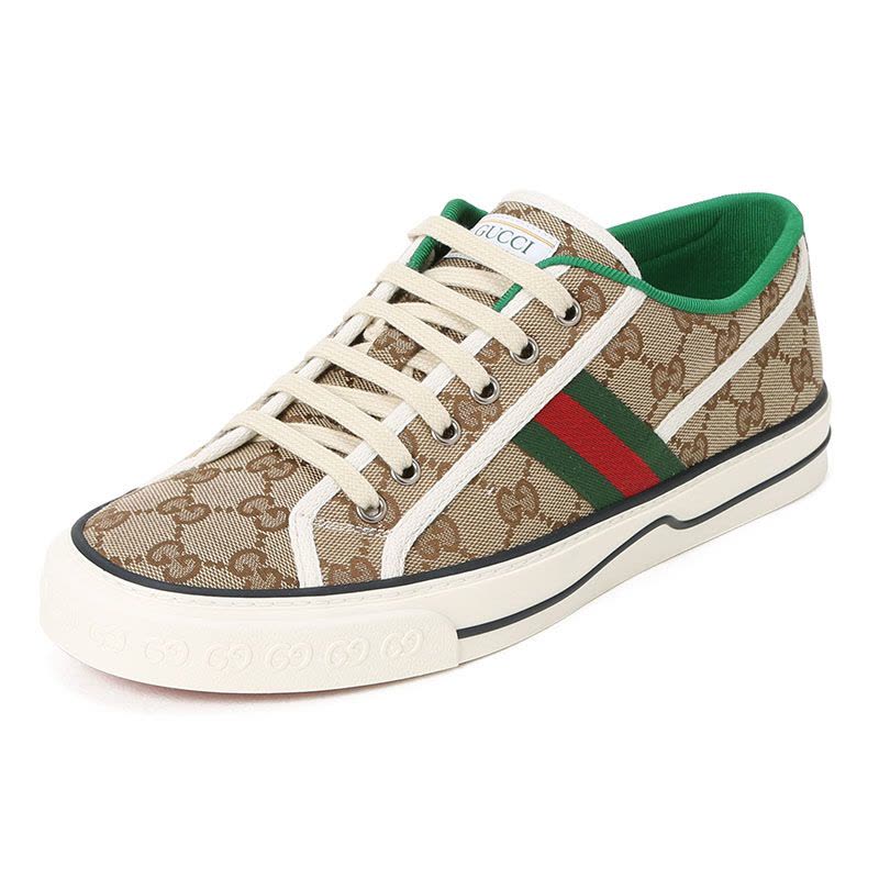 GUCCI TENNIS 1977 帆布鞋 经典织带 606111图片