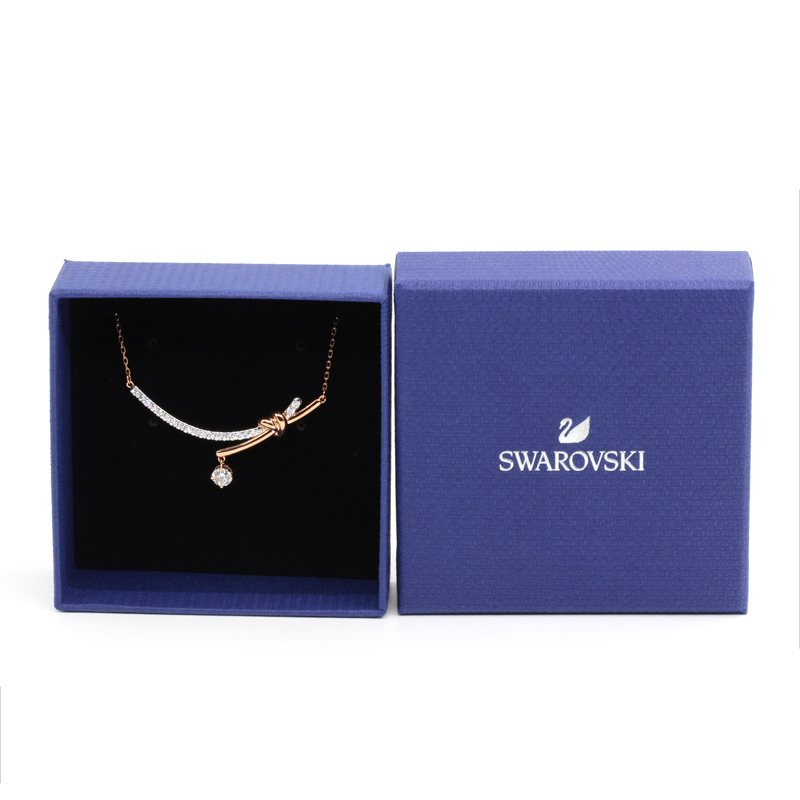 swarovski施华洛世奇20年新款王一博系列微笑扭结爱心项链女士人造