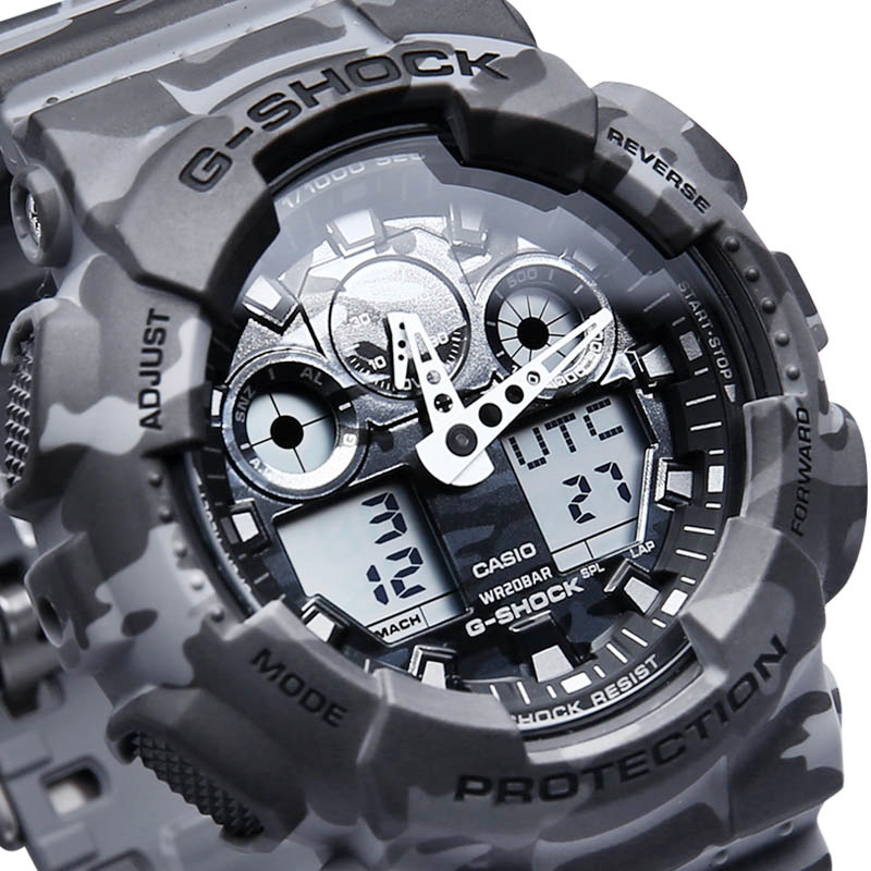 casio卡西欧手表gshock系列运动石英表男ga100cm8a