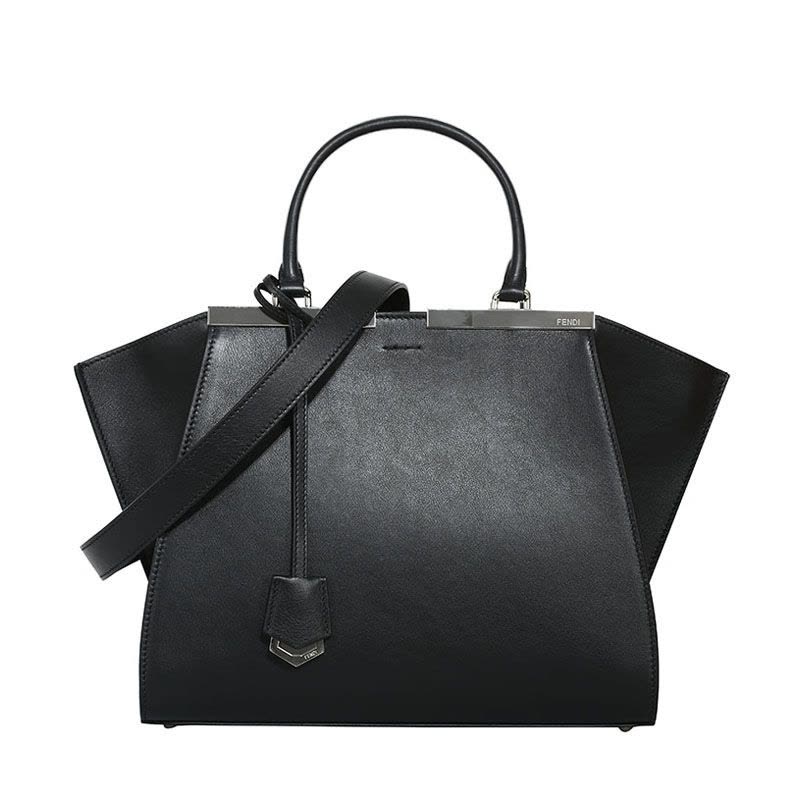 FENDI/芬迪 女包3JOURS吊牌缀饰手拎斜挎包 8BH279图片