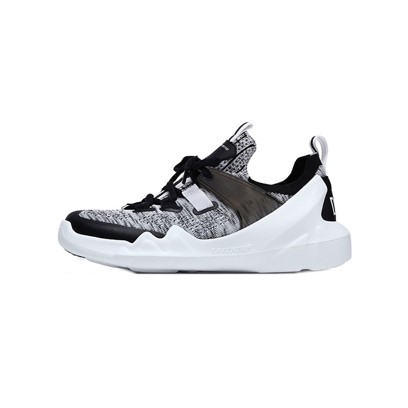 Skechers斯凯奇情侣男女DLTA休闲鞋 时尚熊猫鞋88888165-WBK