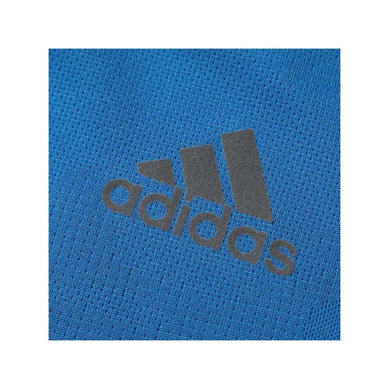 adidas阿迪达斯男子长袖T恤跑步训练圆领运动服CY5766 L CY5766蓝