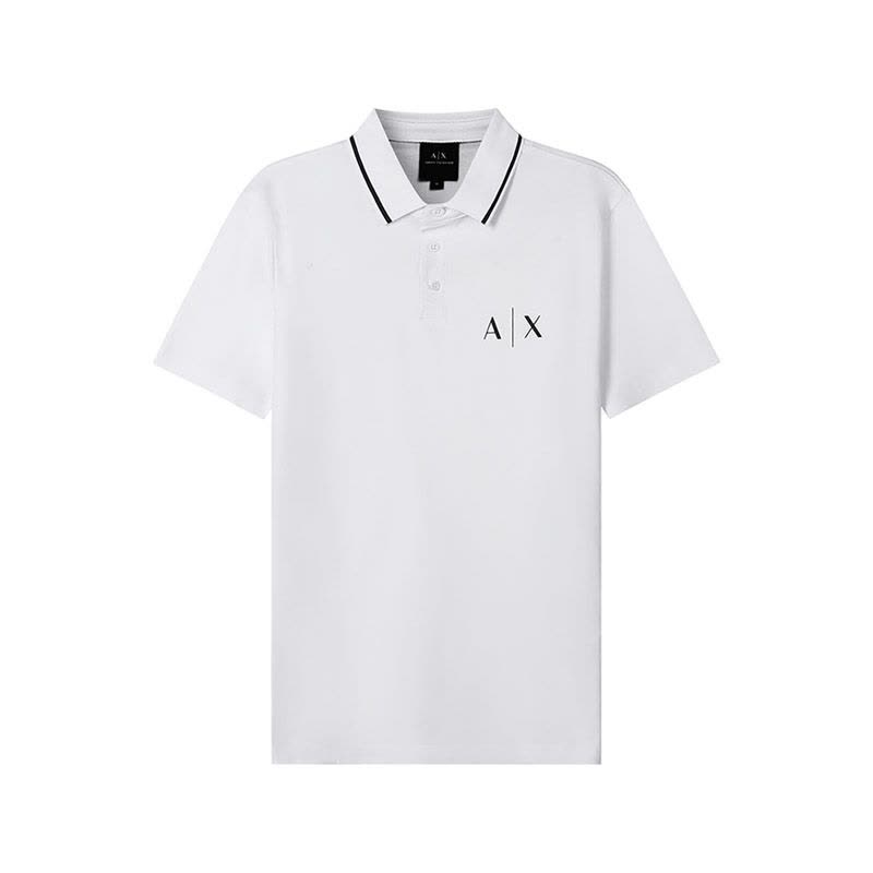 阿玛尼 ARMANI EXCHANGE 男士 棉质短袖POLO衫6KZFGA ZJ4YZ图片