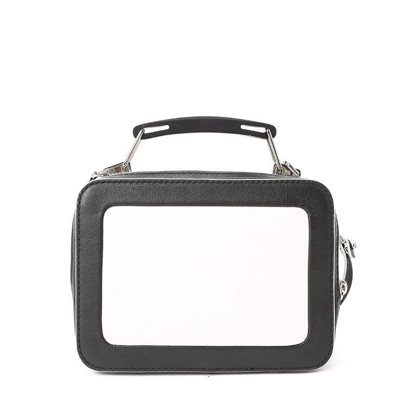 MARC JACOBS 玛亚科布 女士斜挎包 THE BOX 斜挎包 金扣图片