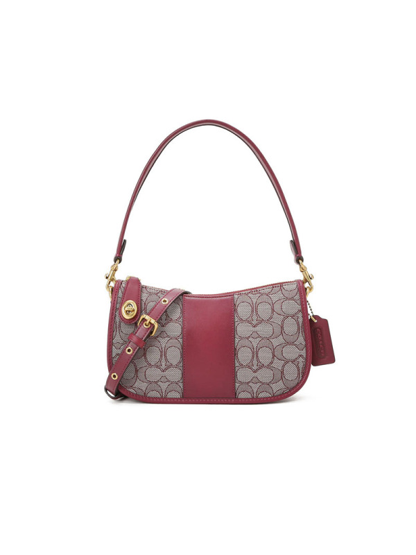 COACH SWINGER 腋下包 椭圆扣 织物 C0721