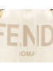 预售 芬迪 FENDI MON TRESOR 水桶包迷你 LOGO标识FF压纹 女士手提包 8BS010金扣
