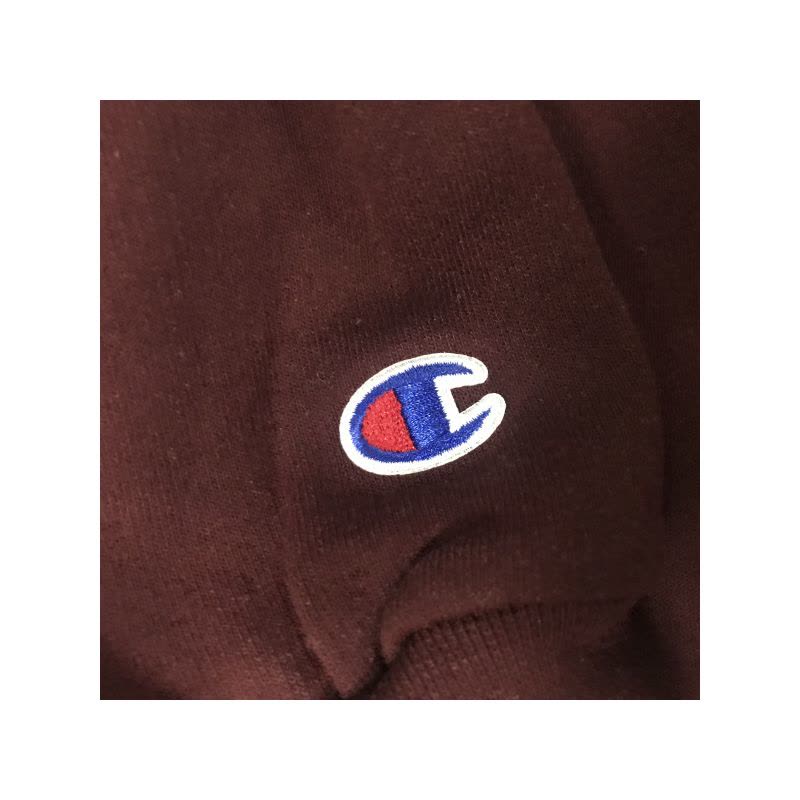 champion 冠军经典草写印花logo情侣款卫衣GDCA7347A-MR图片
