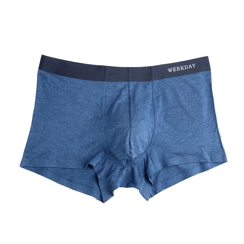 小护士2019年春夏新款男式内裤男莫代尔明筋无痕平角裤xan089