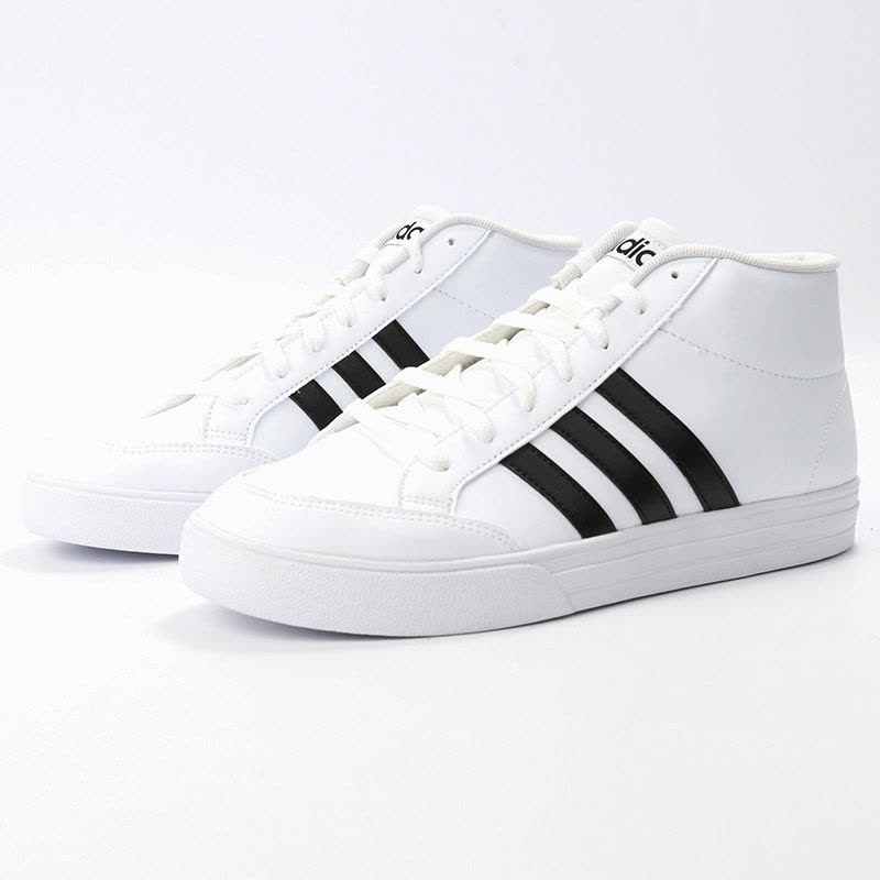 Adidas阿迪达斯休闲鞋男鞋2020冬季新款高帮鞋子板鞋小白鞋FY3042图片