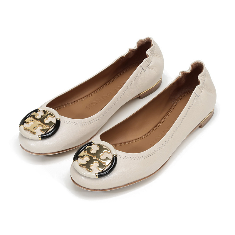 toryburch托里伯奇女士minnie系列羊皮芭蕾舞鞋平底鞋船鞋74062
