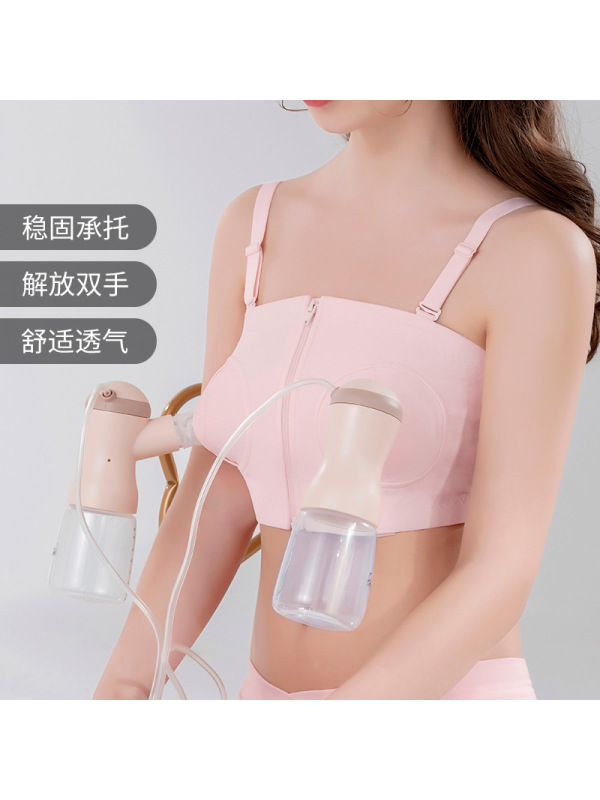免手扶吸奶内衣吸奶器专用产妇无钢圈吸乳哺乳文胸