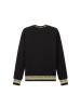 范思哲 VERSACE JEANS COUTURE 女士棉质圆领长袖卫衣运动衫72HAIT03 CF01T