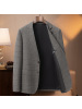 秋季厚款商务休闲西服弹力免烫潮流西装韩版修身单西