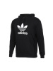 ADIDAS阿迪达斯三叶男子卫衣长袖连帽休闲套头衫DT7964