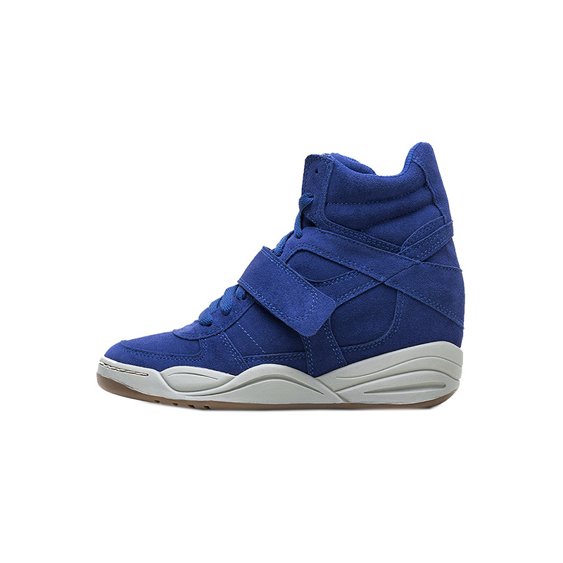 skechers斯凯奇内增高女鞋 时尚运动高帮女鞋 绒面短靴女66666043