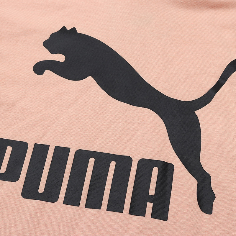 【自营】PUMA彪马女装运动服串标七分袖连衣裙卫衣596026