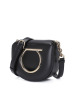 FERRAGAMO Vela 马鞍 斜挎包21H001 银扣