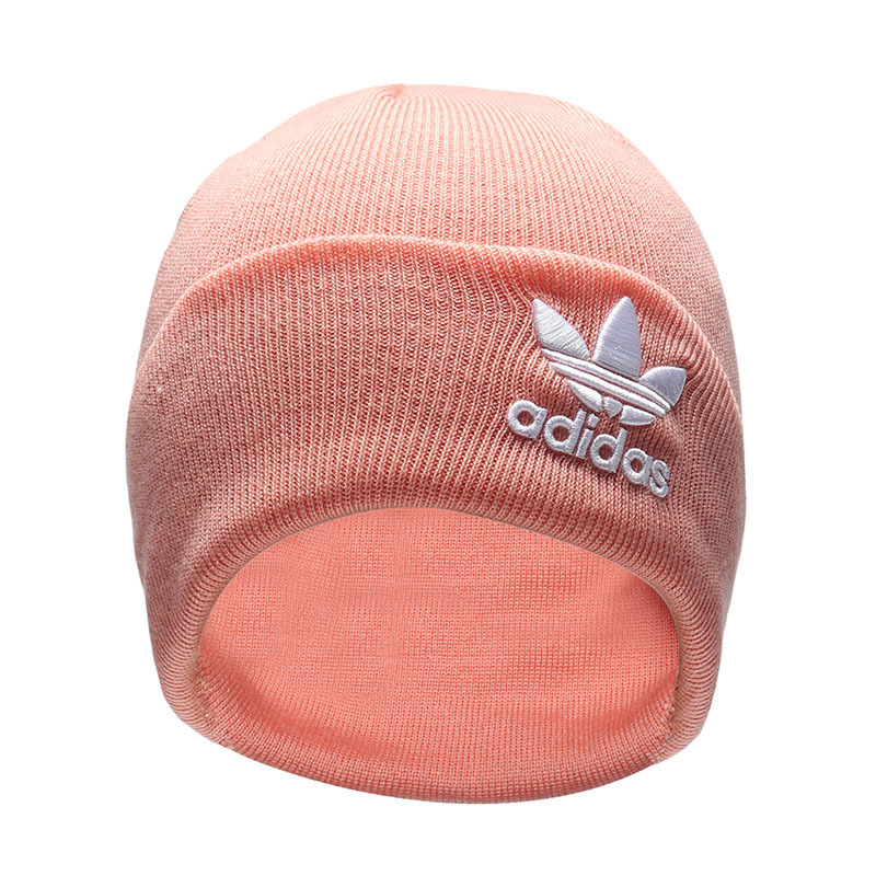 adidas阿迪达斯三叶草女帽运动帽休闲毛线帽子DV2486