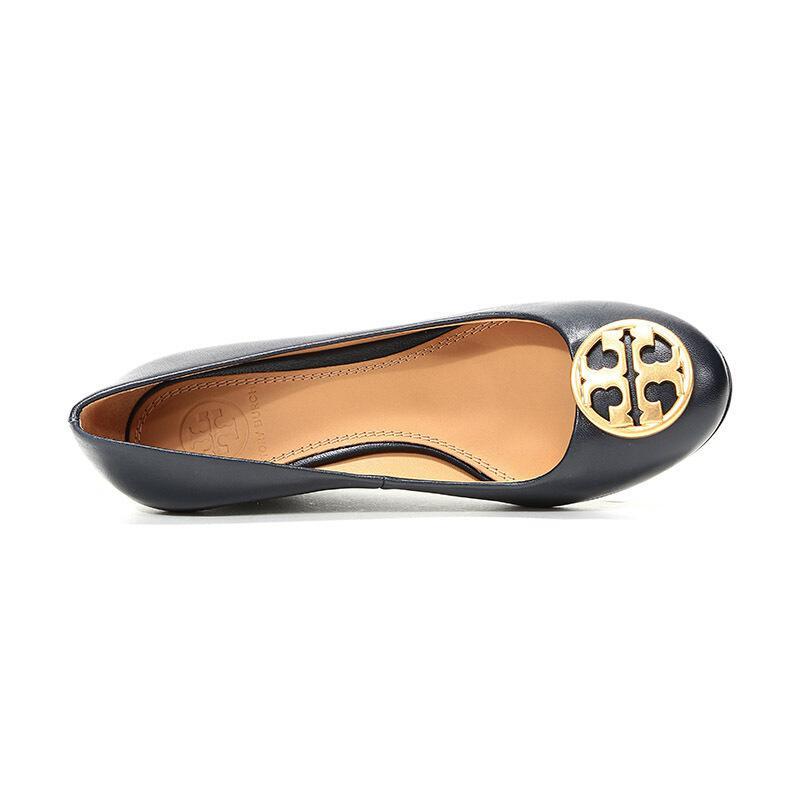 TORY BURCH 托里·伯奇 TB女鞋 皮革高跟鞋 45899