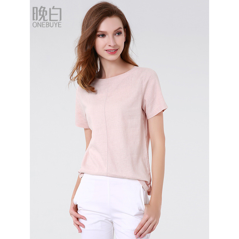 服装鞋帽>女装>女士t恤>晚白(onebuye)>晚白(onebuye)女士t恤>优惠可