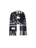 预订BURBERRY 经典格纹羊绒围巾 30*168CM