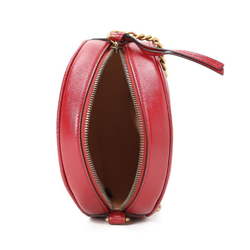 【预定】GUCCI GG Marmont 圆形单肩包 迷你 550154 18x18x6CM图片