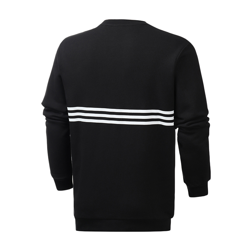 自营adidas阿迪达斯三叶草男装运动服logo印花休闲卫衣套头衫ed4687