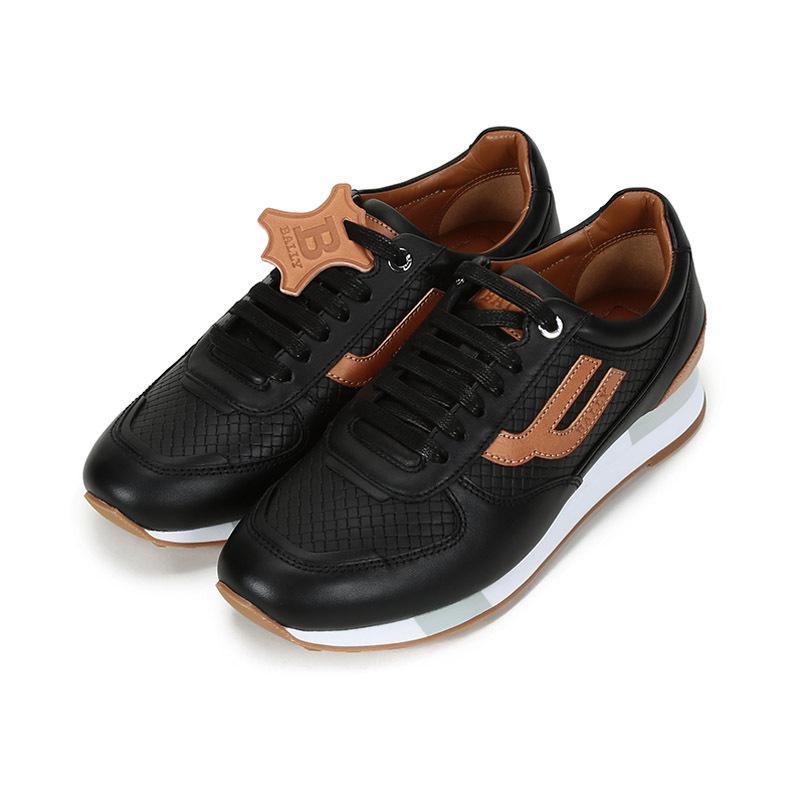 BALLY 巴利 男士 皮质系带休闲鞋运动鞋 GOODY I