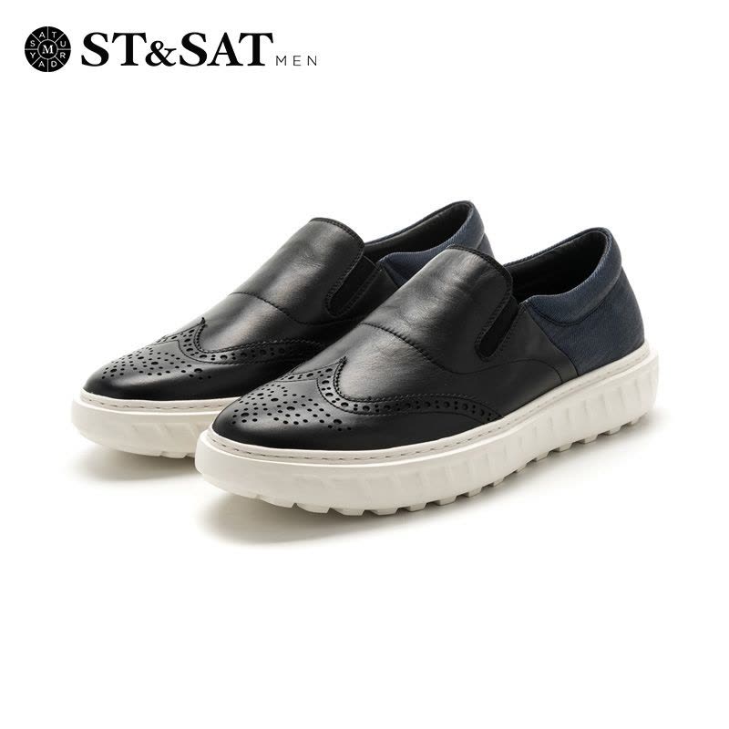 St&Sat/星期六春款舒适休闲男鞋SS71128314图片
