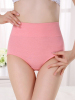 初愫高腰收腹棉质大码女士三角内裤4条装