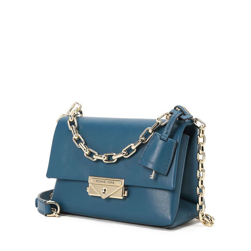 迈克高仕MICHAEL KORS CECE 锁扣口盖包32S9L0EC0L 女士手提斜挎单肩包图片