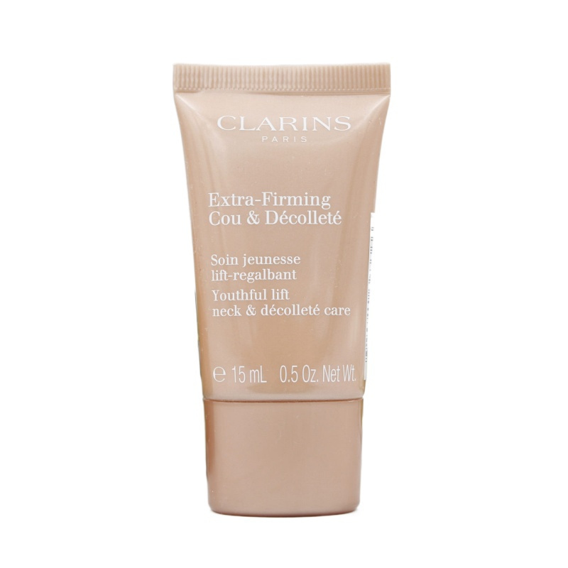 【专柜小样】娇韵诗(Clarins)颜弹力颈霜小样淡化颈纹向日葵颈霜15ml*3