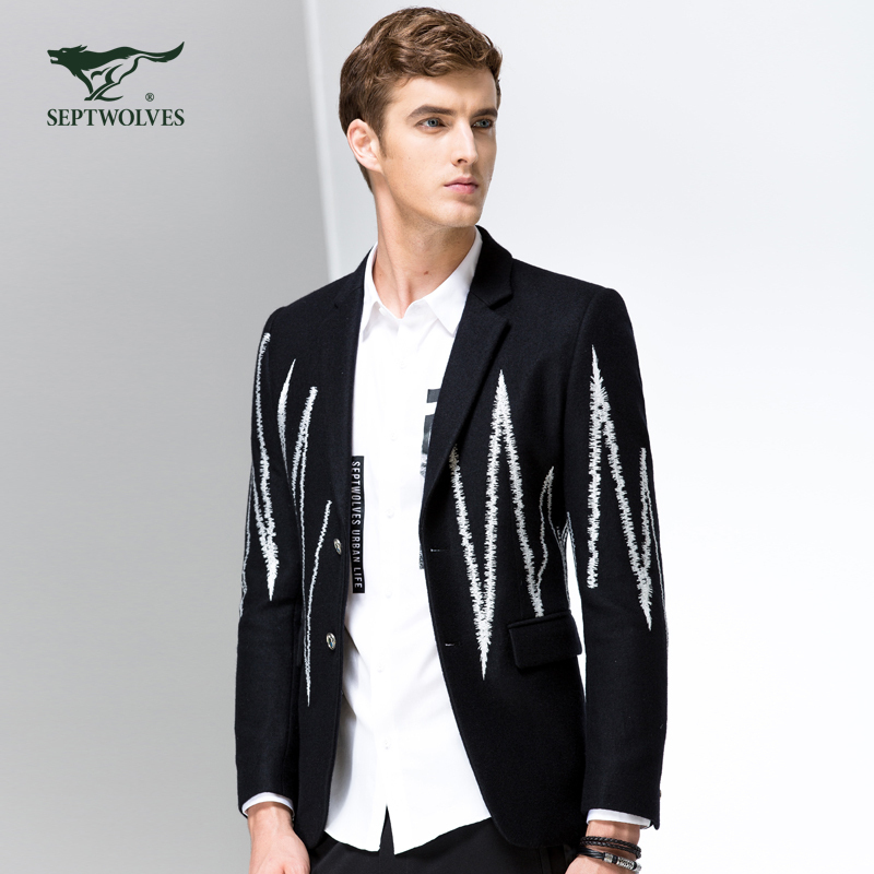 服装鞋帽>男装>男士西服>七匹狼(septwolves)>七匹狼(septwolves)男士