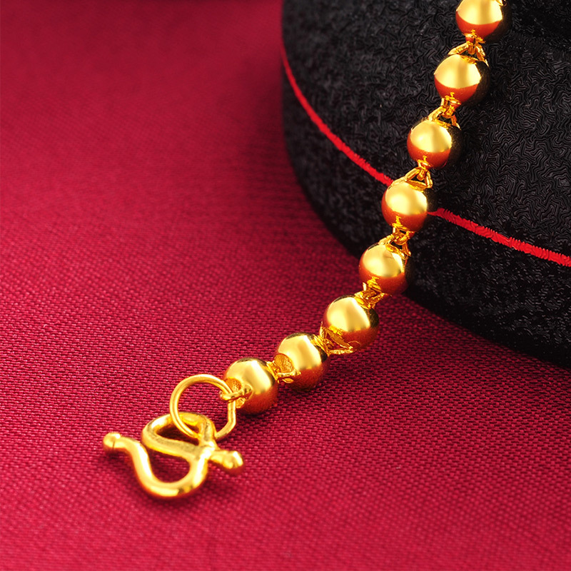 鑫万福足金999黄金手链优雅百搭常备款足金手链