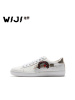 WIJI2018秋季新款休闲街头小白鞋水钻街拍ins港风韩版网红女鞋潮