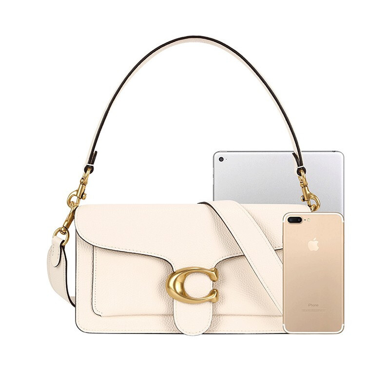 蔻驰coach奢侈品专柜款女士tabby单肩包c扣酒神包手提包斜挎包73995b4