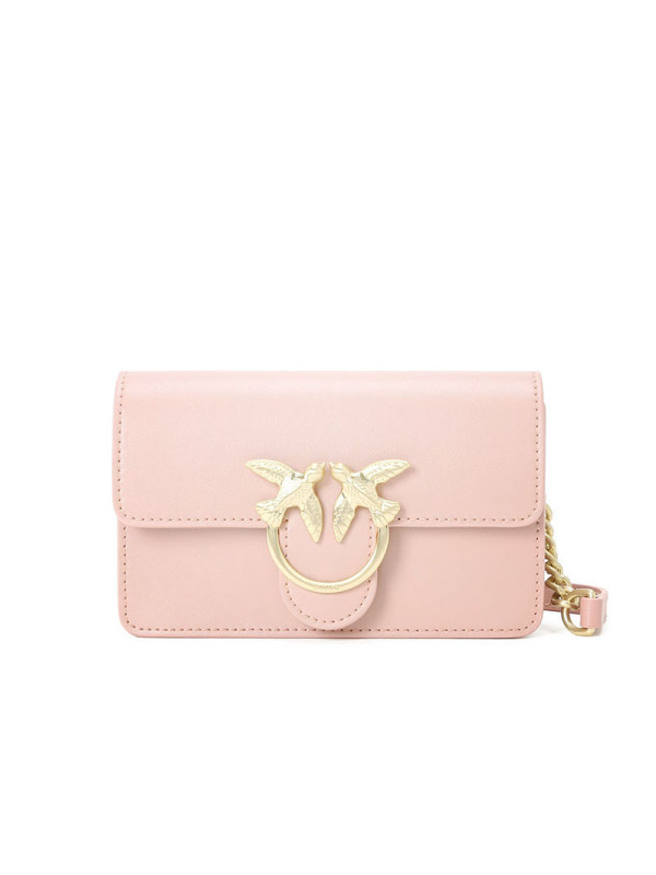 品高 PINKO LOVE SIMPLY 燕子包 BABY1P21EE金扣 女士斜挎单肩包