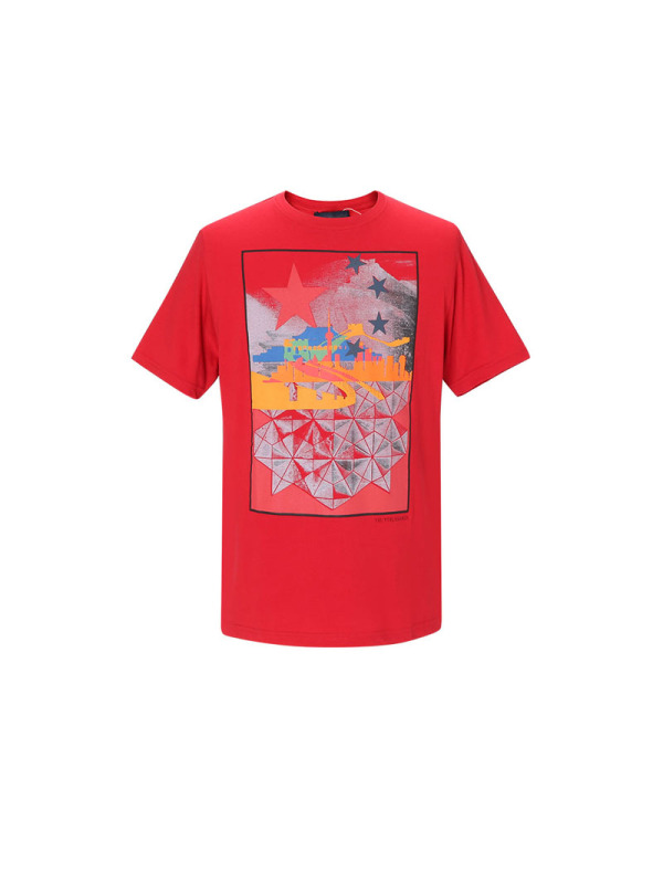 TRUSSARDI 短袖T恤 棉质 32T00167