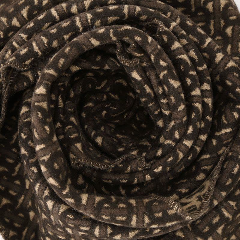 博柏利 BURBERRY 围巾 字母印字标毛质织物8033992 男女同款围巾图片