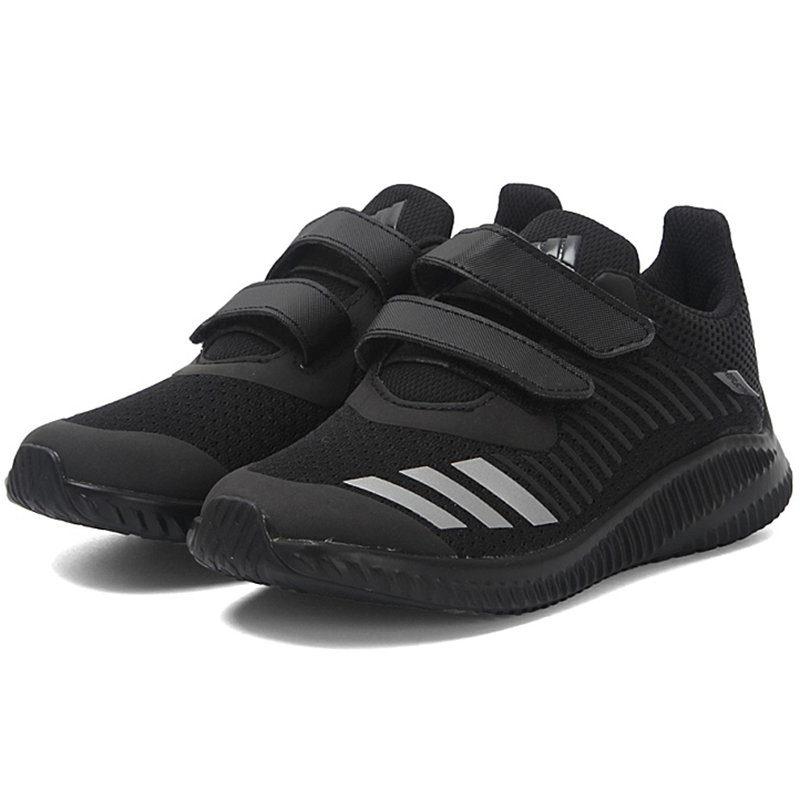 Adidas阿迪达斯童鞋魔术贴防滑跑步鞋BY8992