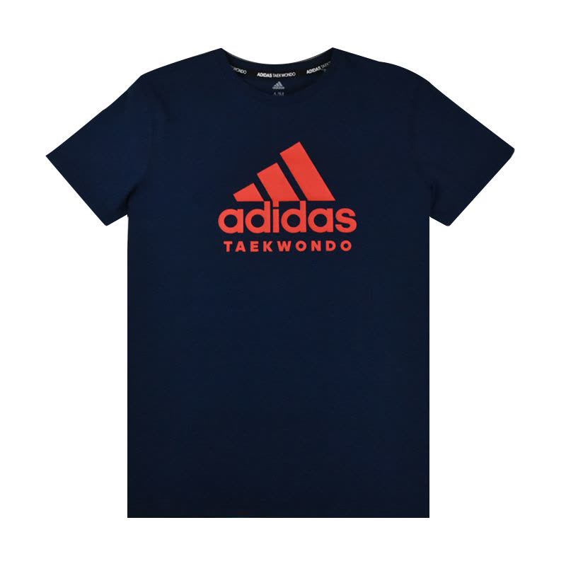 正品阿迪达斯adidas跆拳道新款男装短袖运动休闲T恤_4图片